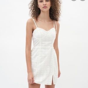 Aeropostale White Babydoll Dress